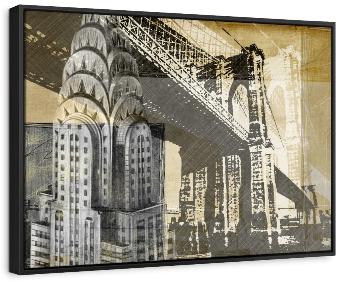 Metropolitan Collage I Wall Art - Image 6