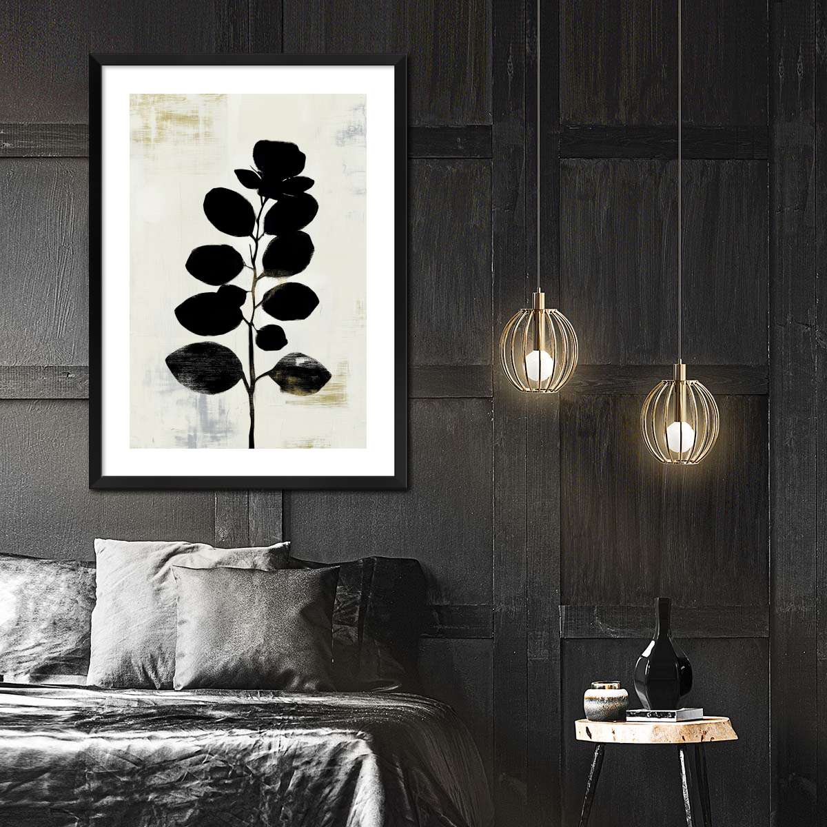 Midnight Eucalyptus Wall Art - Image 6