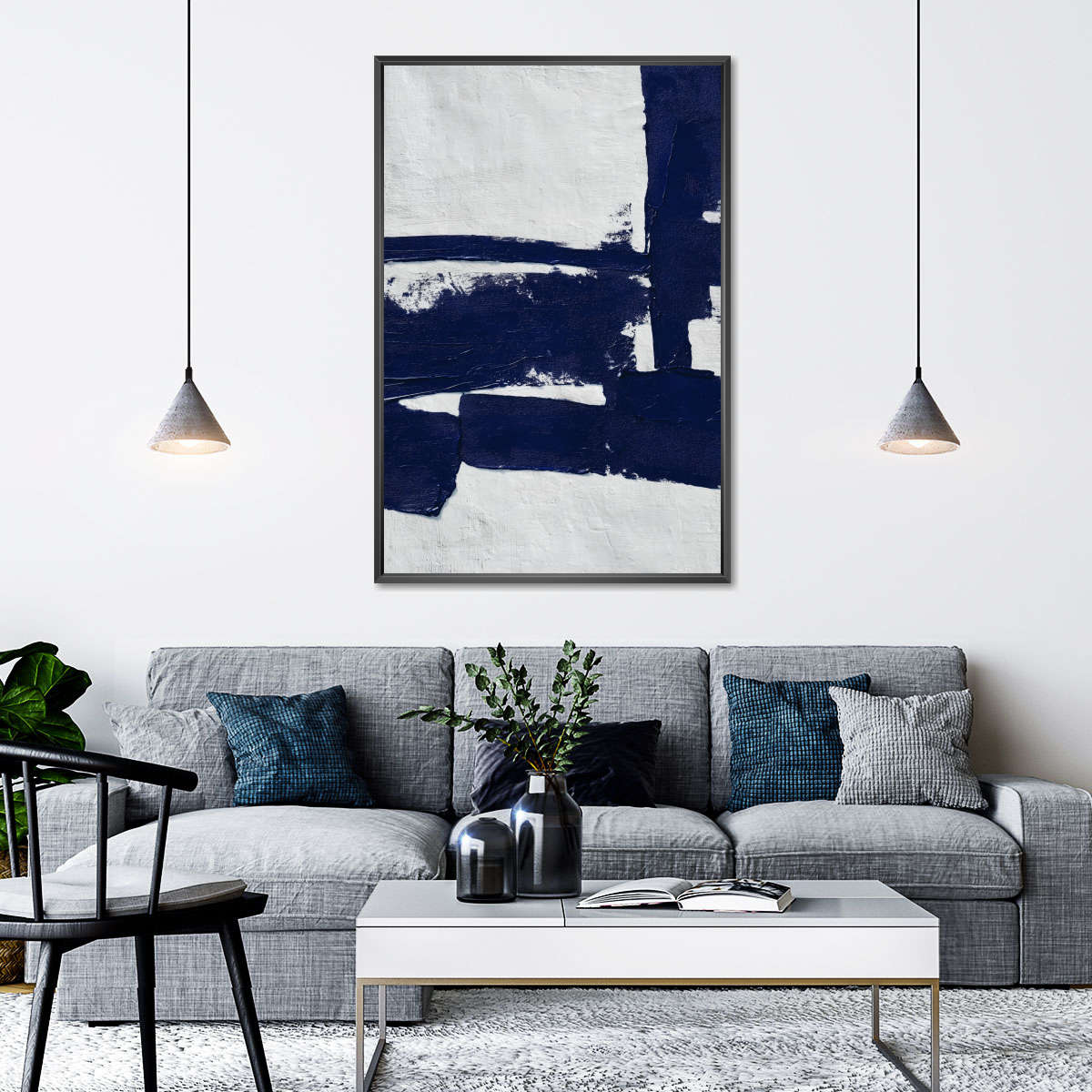 Midnight Flow II Wall Art - Image 4