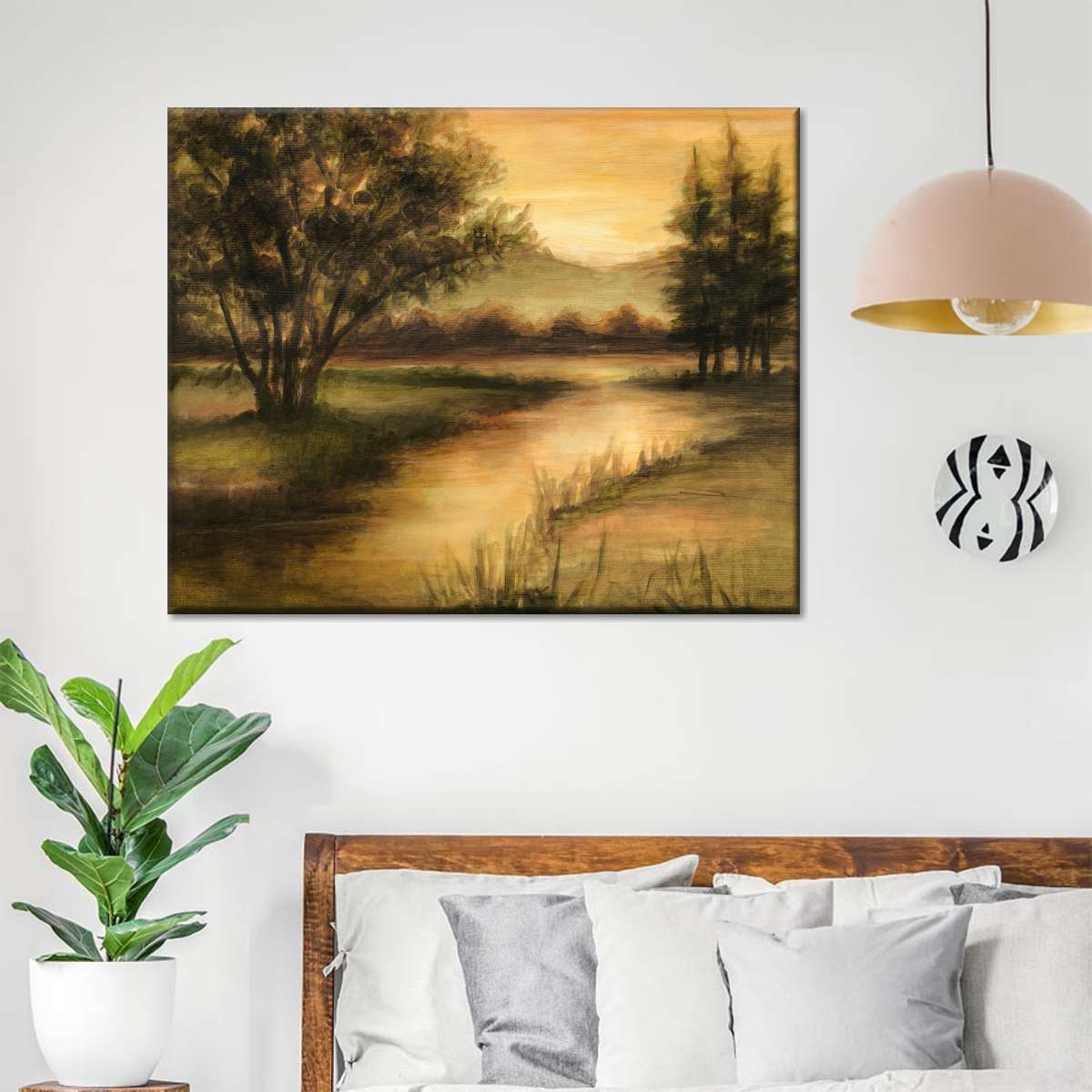 Midsummer Reflections I Wall Art - Image 3