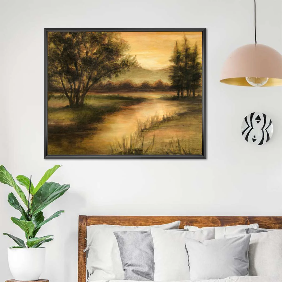 Midsummer Reflections I Wall Art - Image 4