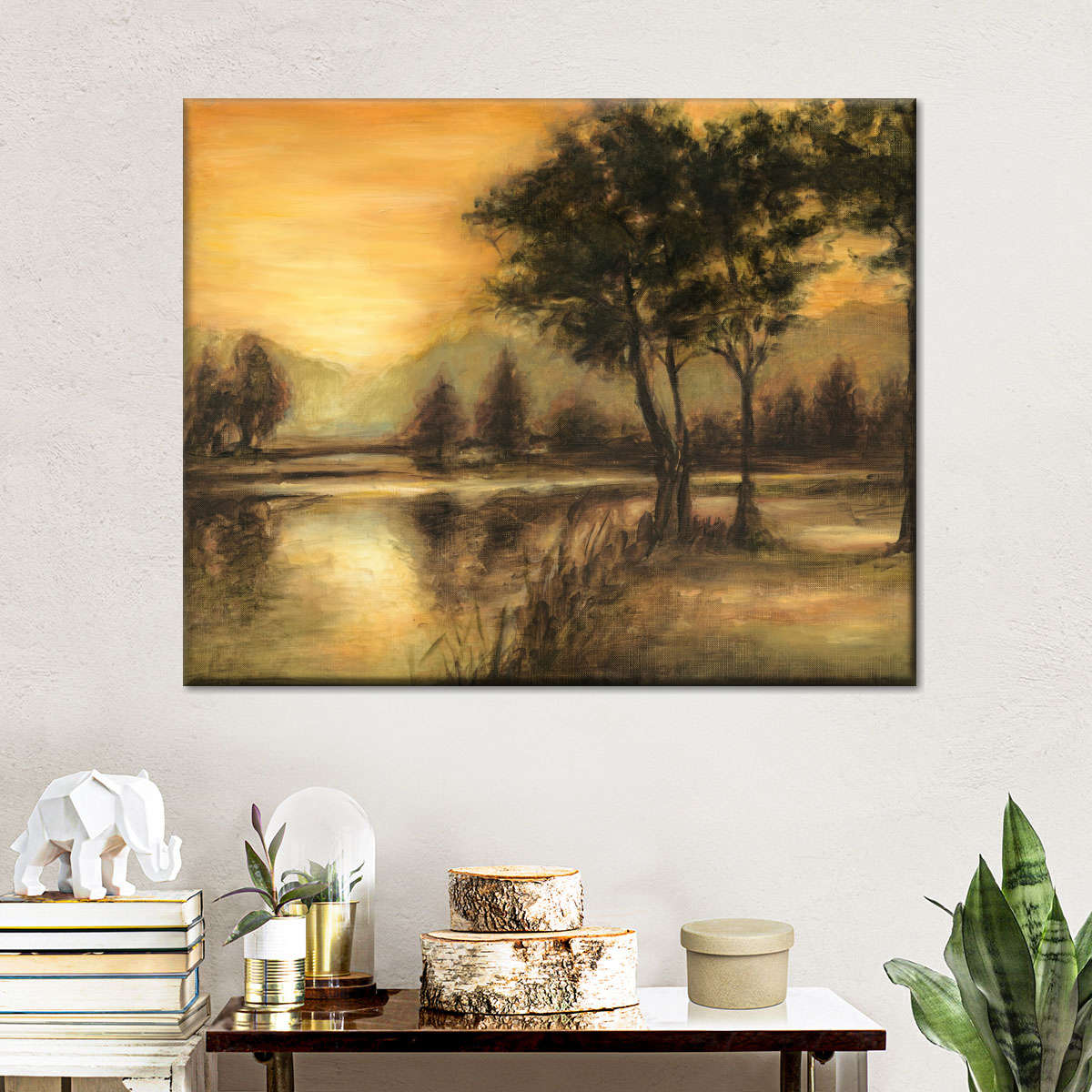 Midsummer Reflections II Wall Art - Image 3