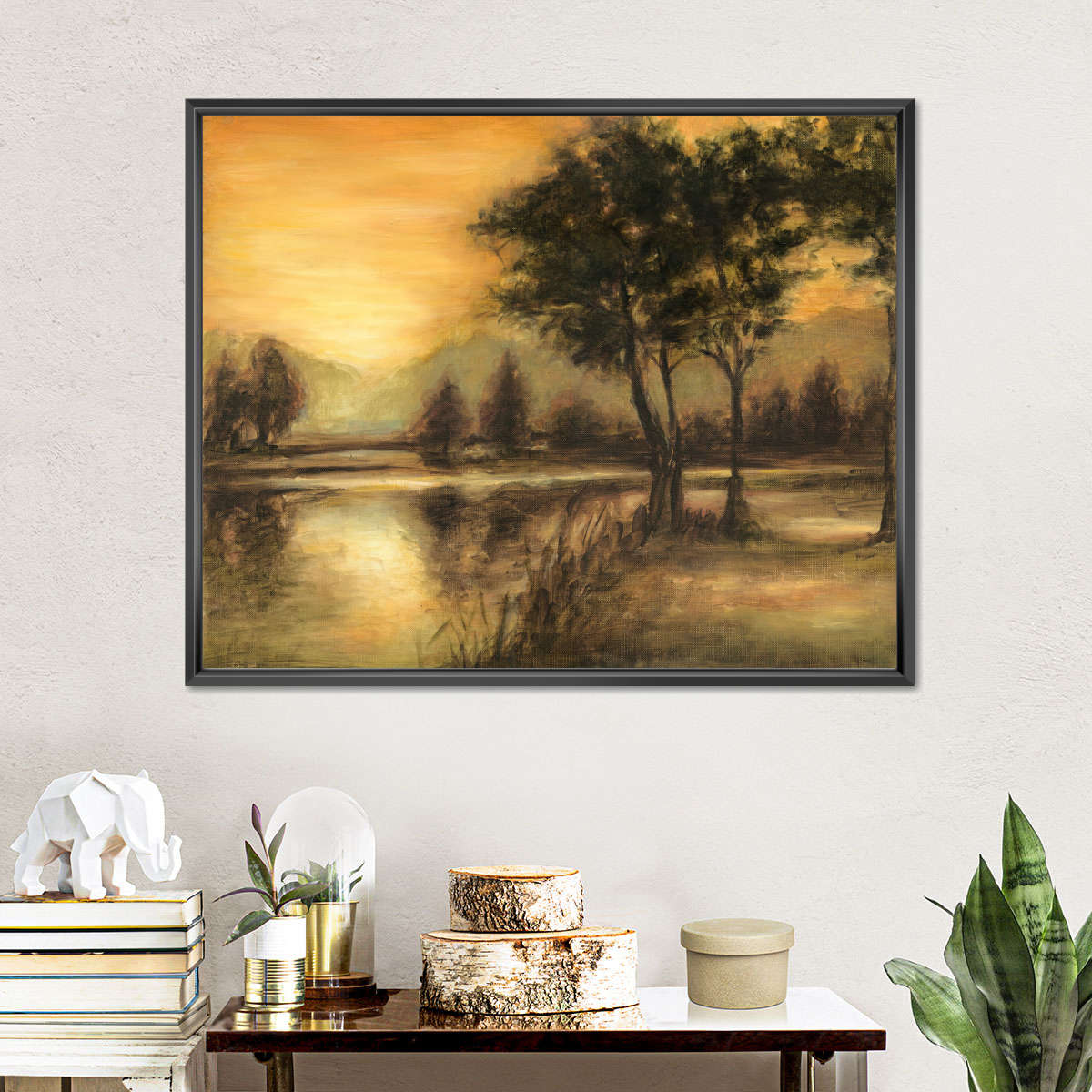 Midsummer Reflections II Wall Art - Image 4