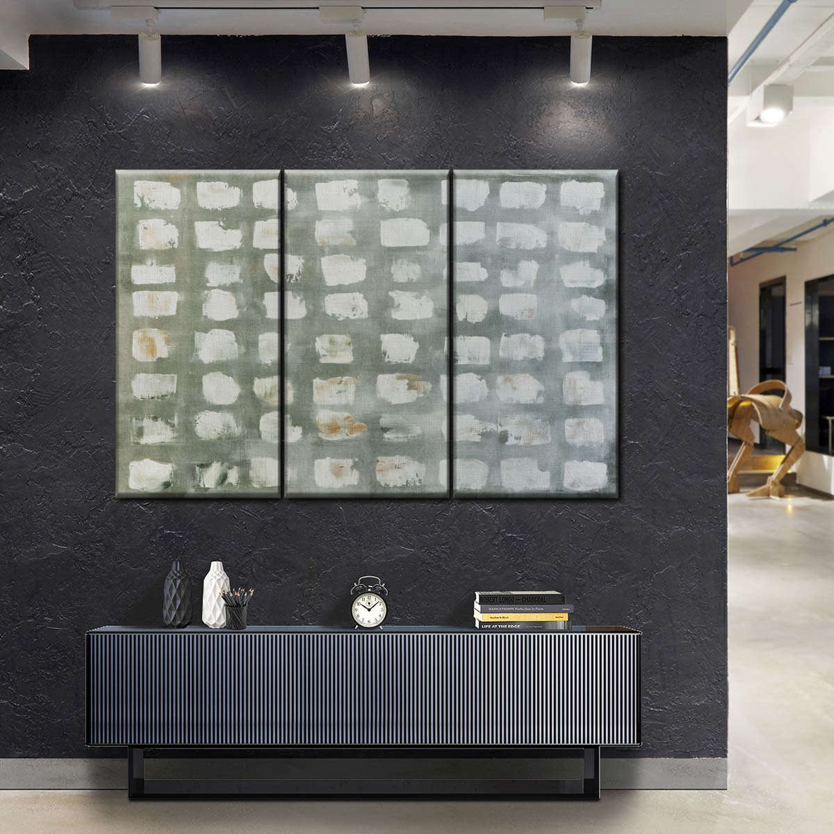 Minimal Block Grid Wall Art - Image 4