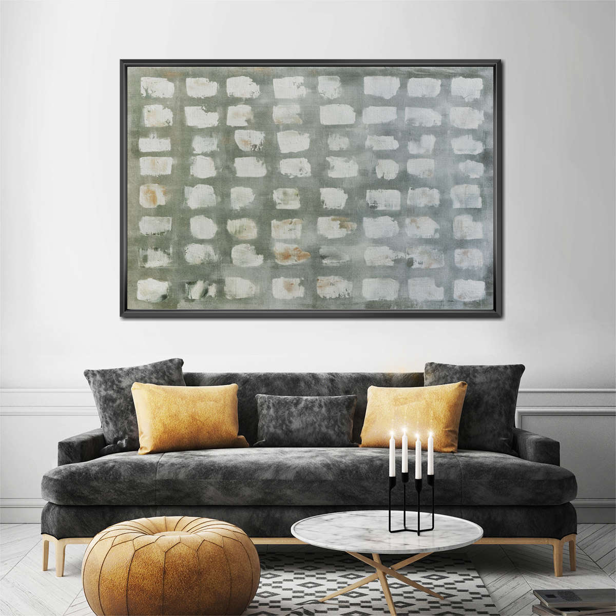 Minimal Block Grid Wall Art - Image 5