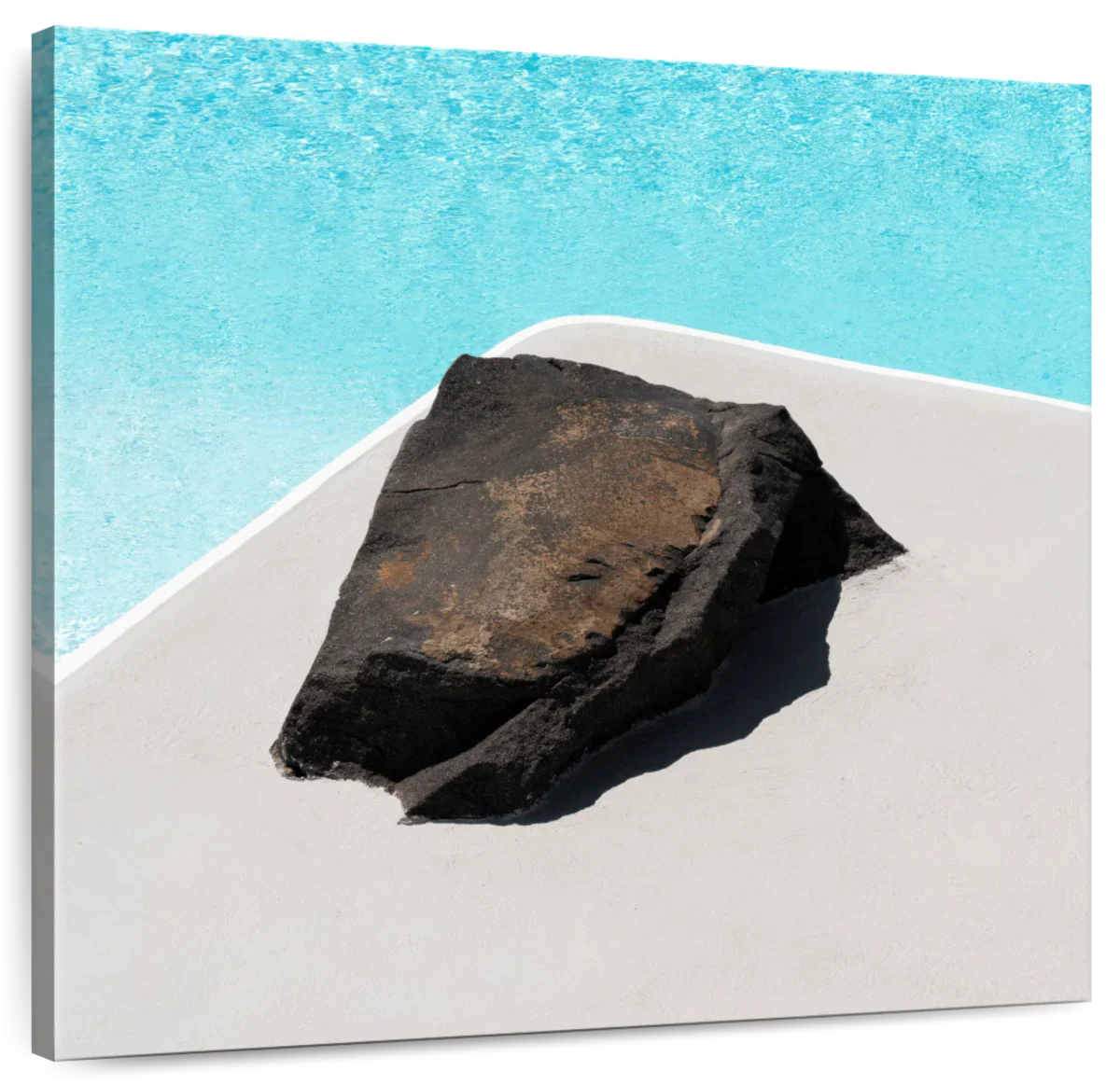 Minimal Rock Poolside Wall Art