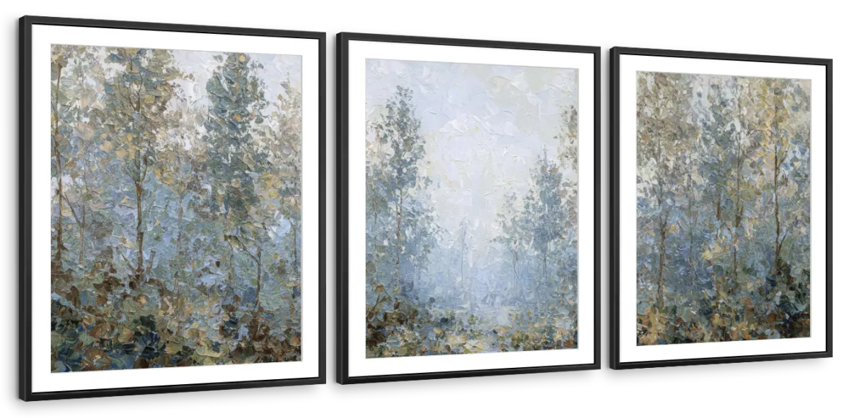 Misty Forest Sanctuary Wall Art - Image 12