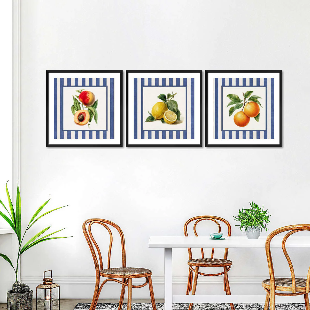 Mixed Fruit Triptych II Wall Art - Image 8