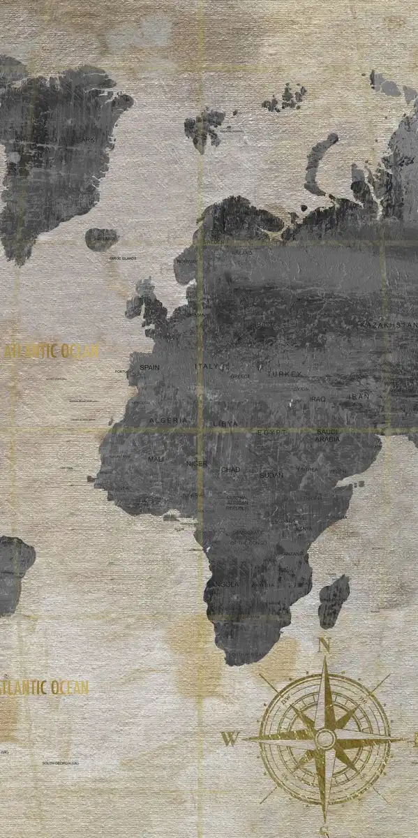 Modeled World Map Wall Art - Image 19