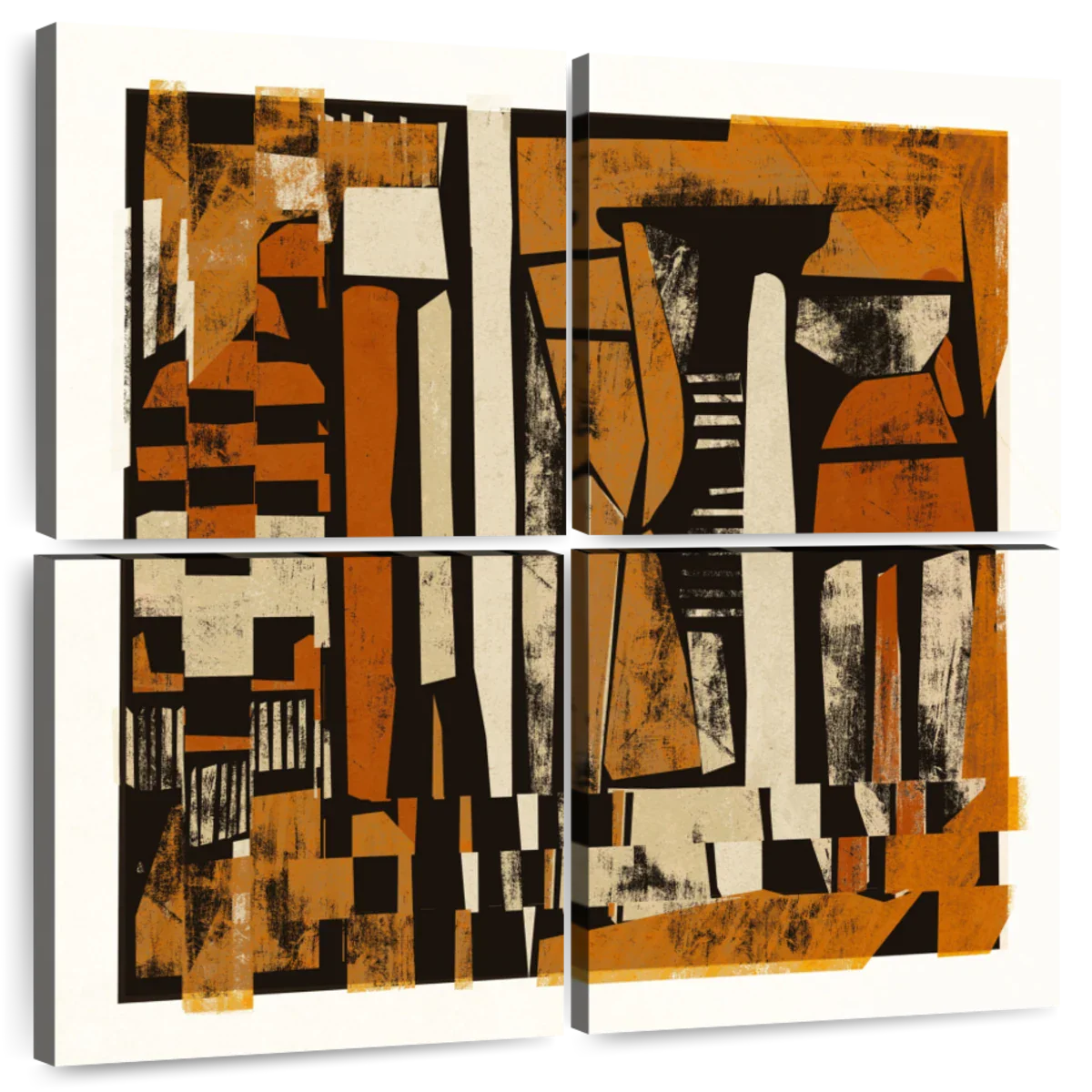 Modern Abstract Harmony Wall Art - Image 3