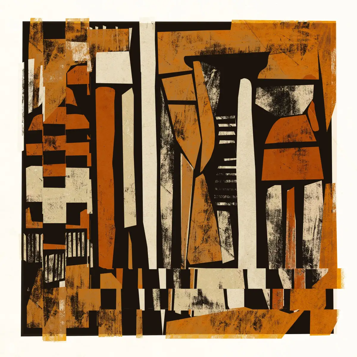 Modern Abstract Harmony Wall Art - Image 8