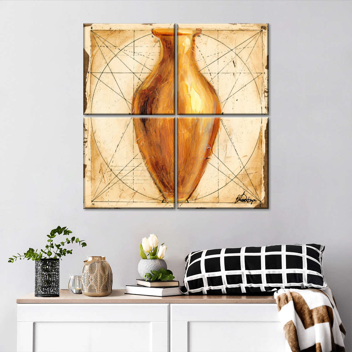 Modern Artifacts IV Wall Art - Image 4