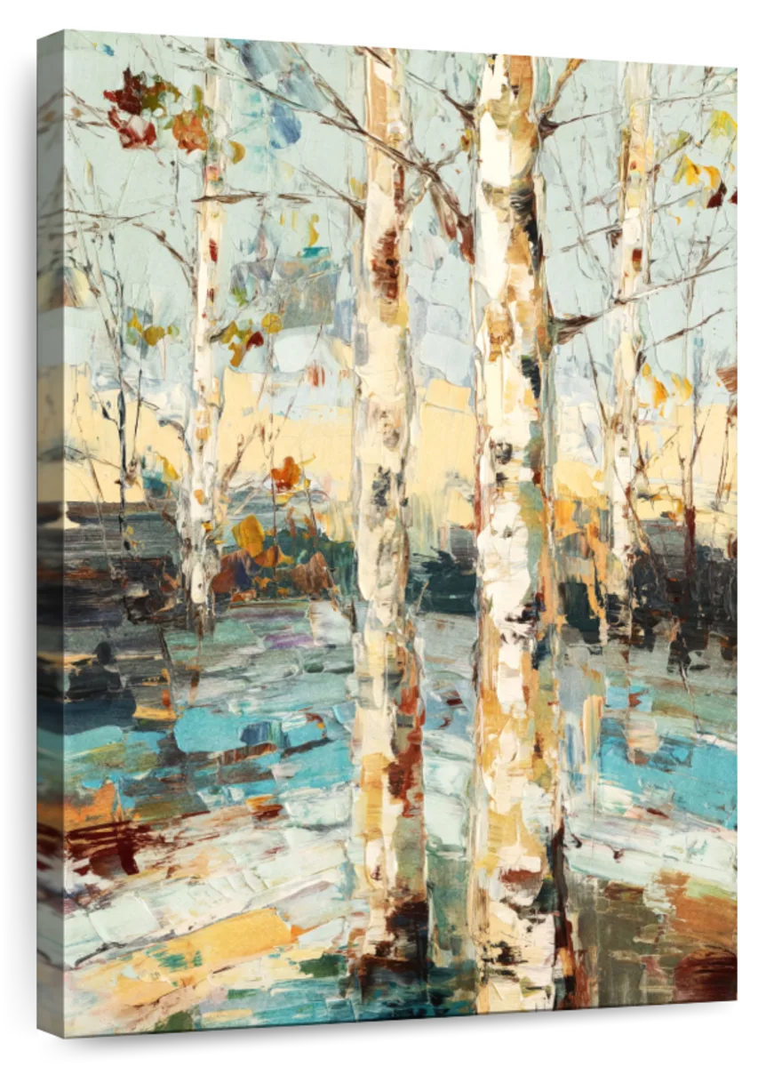 Modern Birch Forest I Wall Art