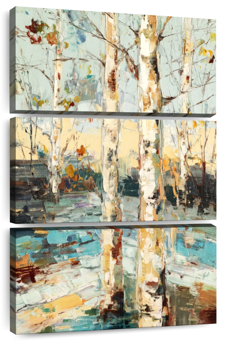 Modern Birch Forest I Wall Art - Image 8