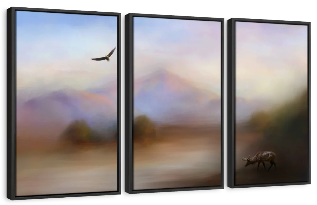 Morning At The Mountain Wall Art - Image 10