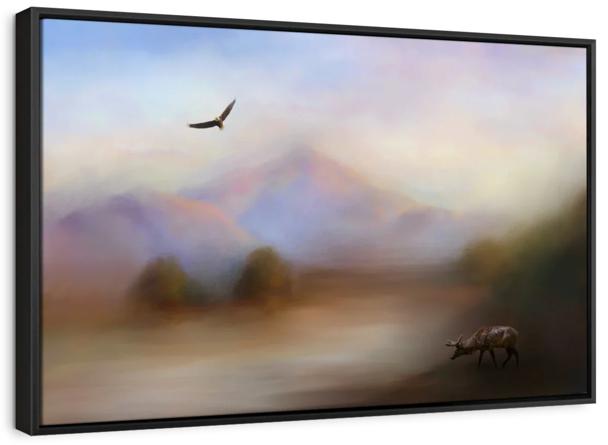 Morning At The Mountain Wall Art - Image 11