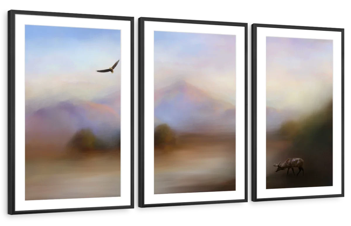 Morning At The Mountain Wall Art - Image 12