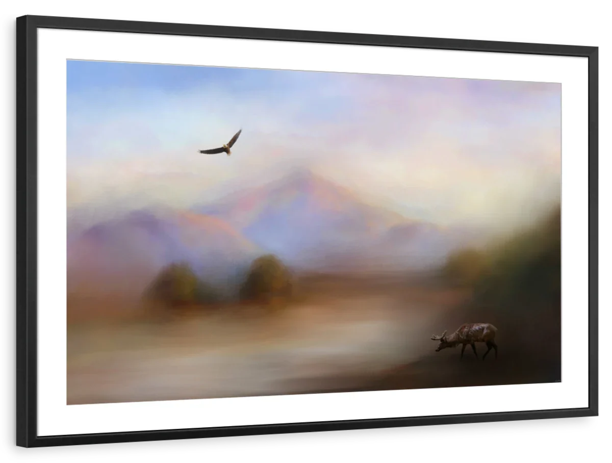 Morning At The Mountain Wall Art - Image 13