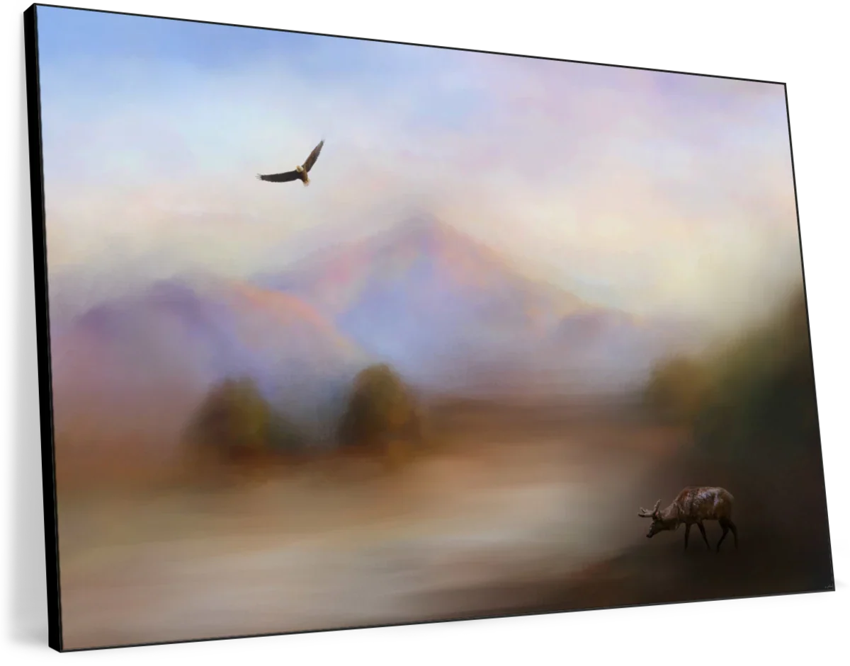 Morning At The Mountain Wall Art - Image 14