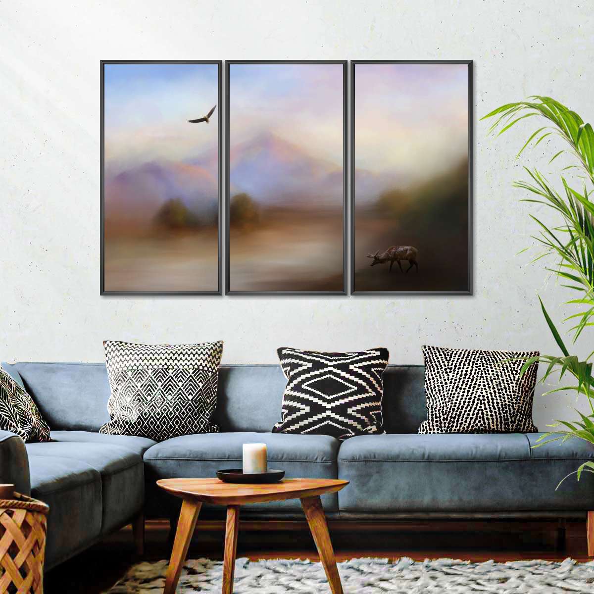 Morning At The Mountain Wall Art - Image 5