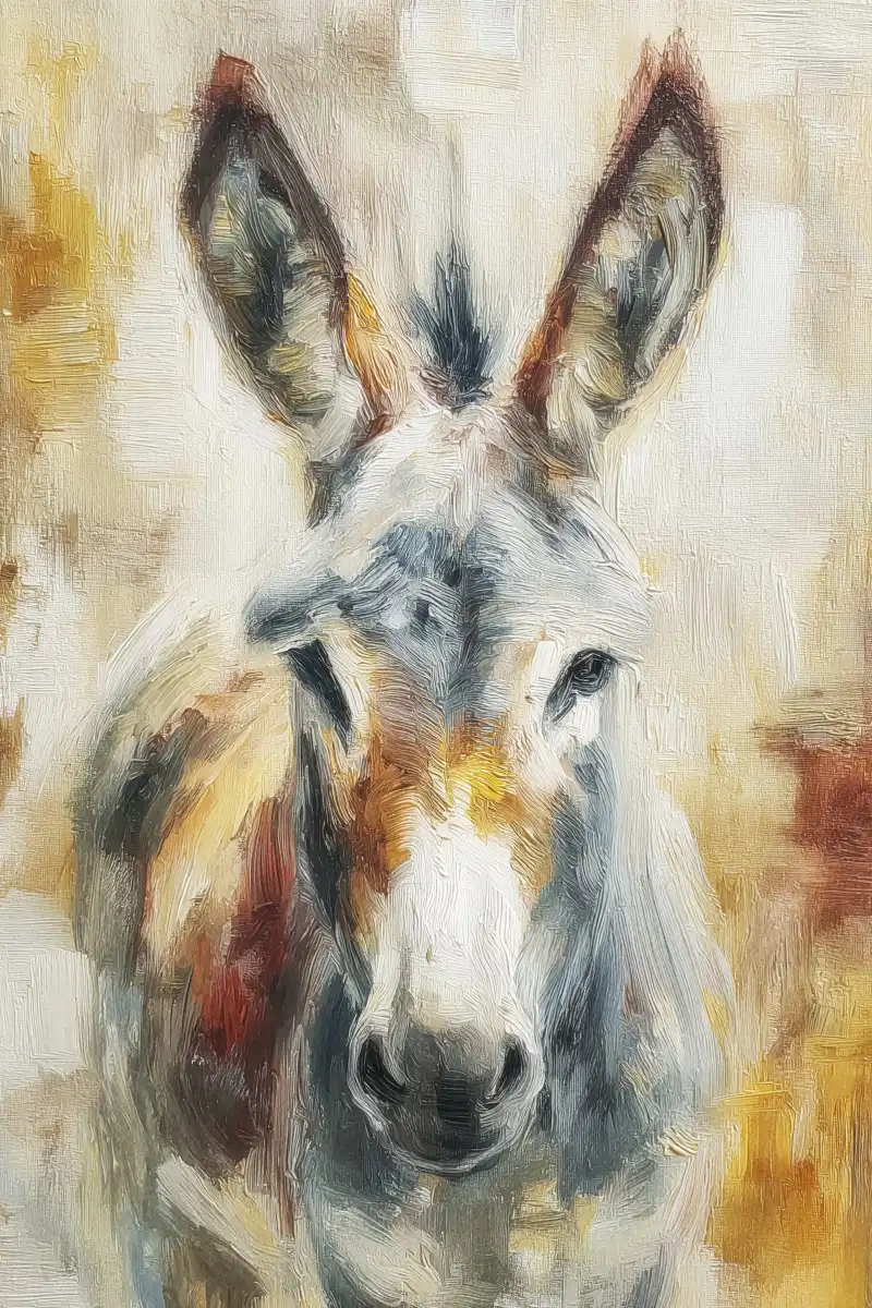Muted Donkey Wall Art - Image 13