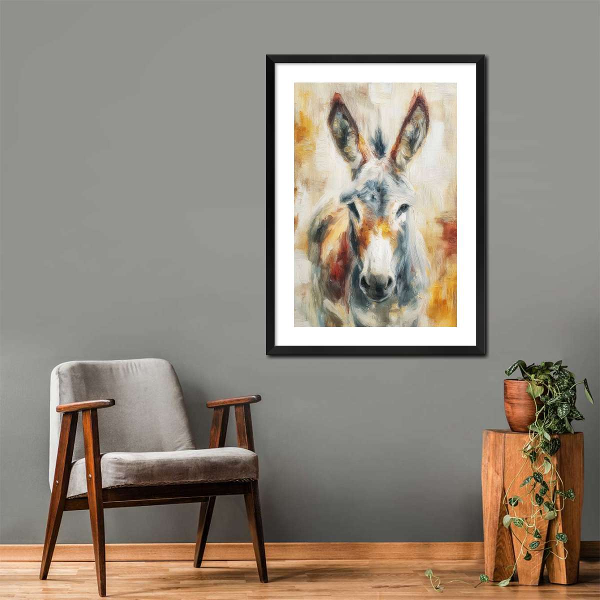 Muted Donkey Wall Art - Image 6