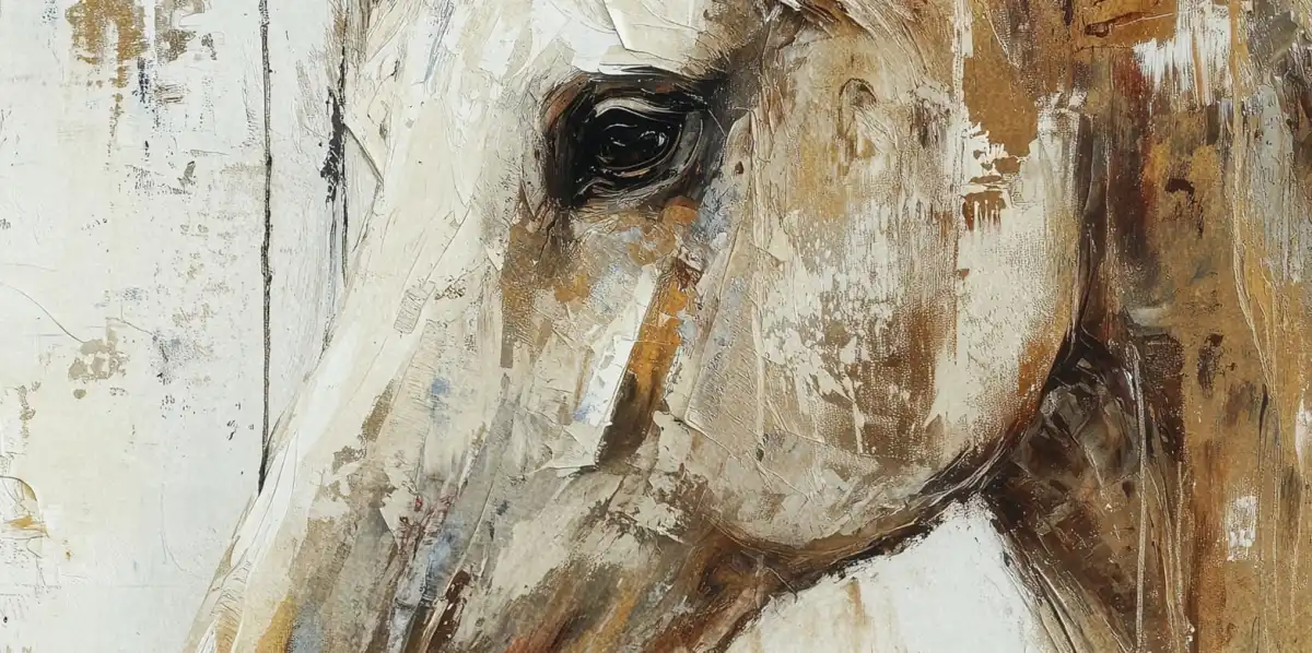 Muted Horse Wall Art - Image 15