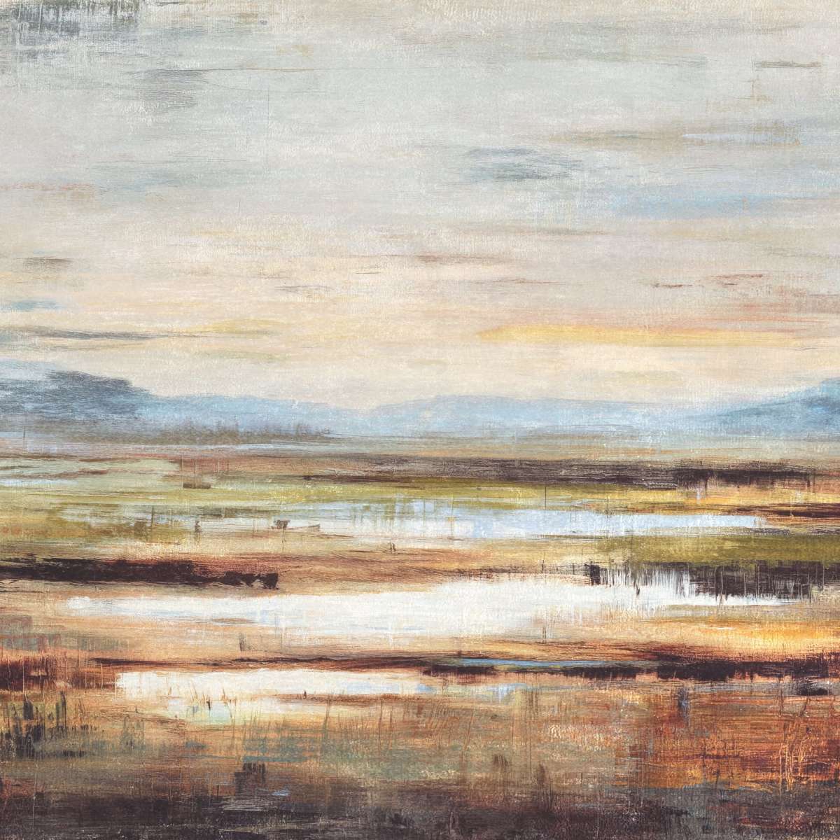 Muted Open Field II Wall Art - Image 2