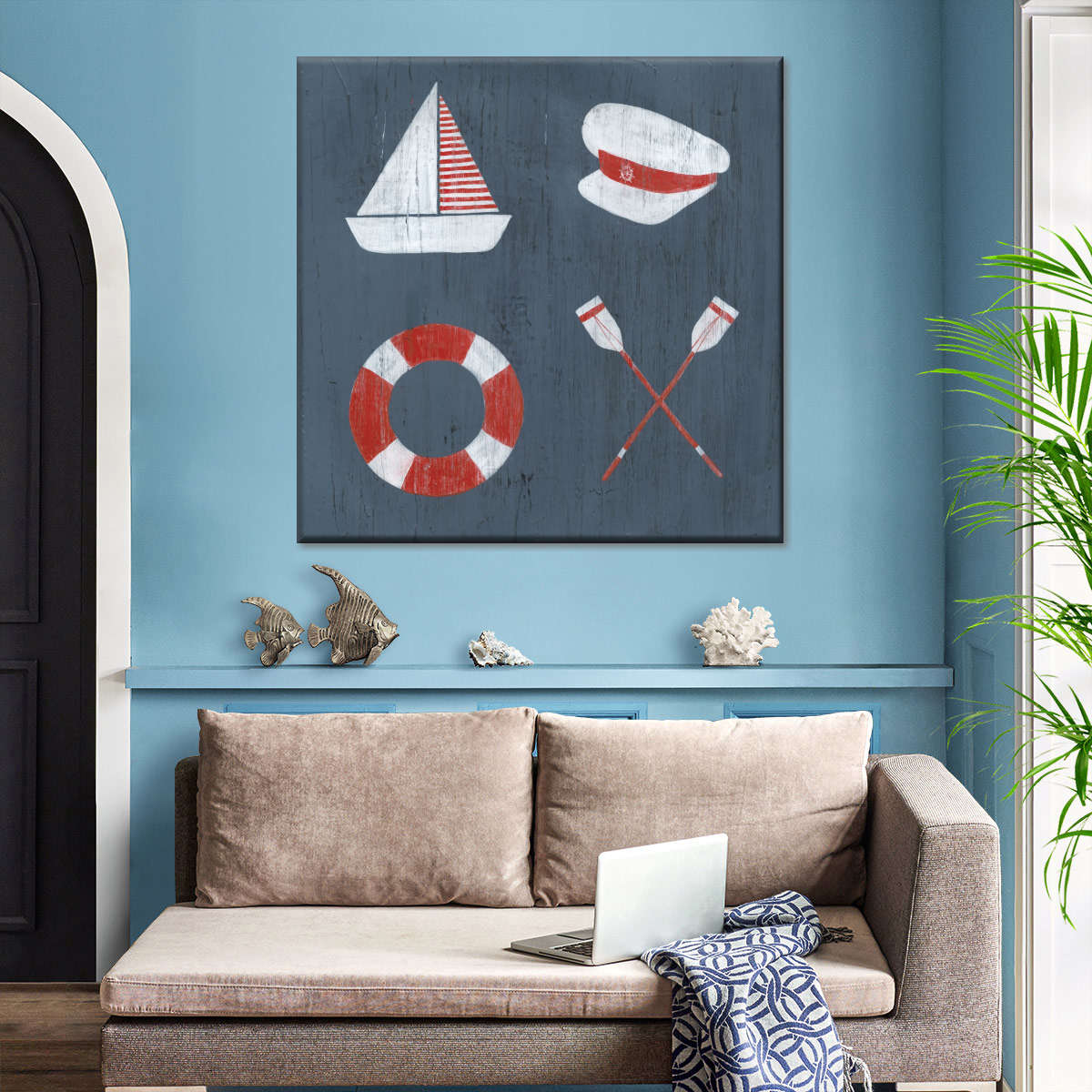 Nautical Quadrant II Wall Art - Image 3