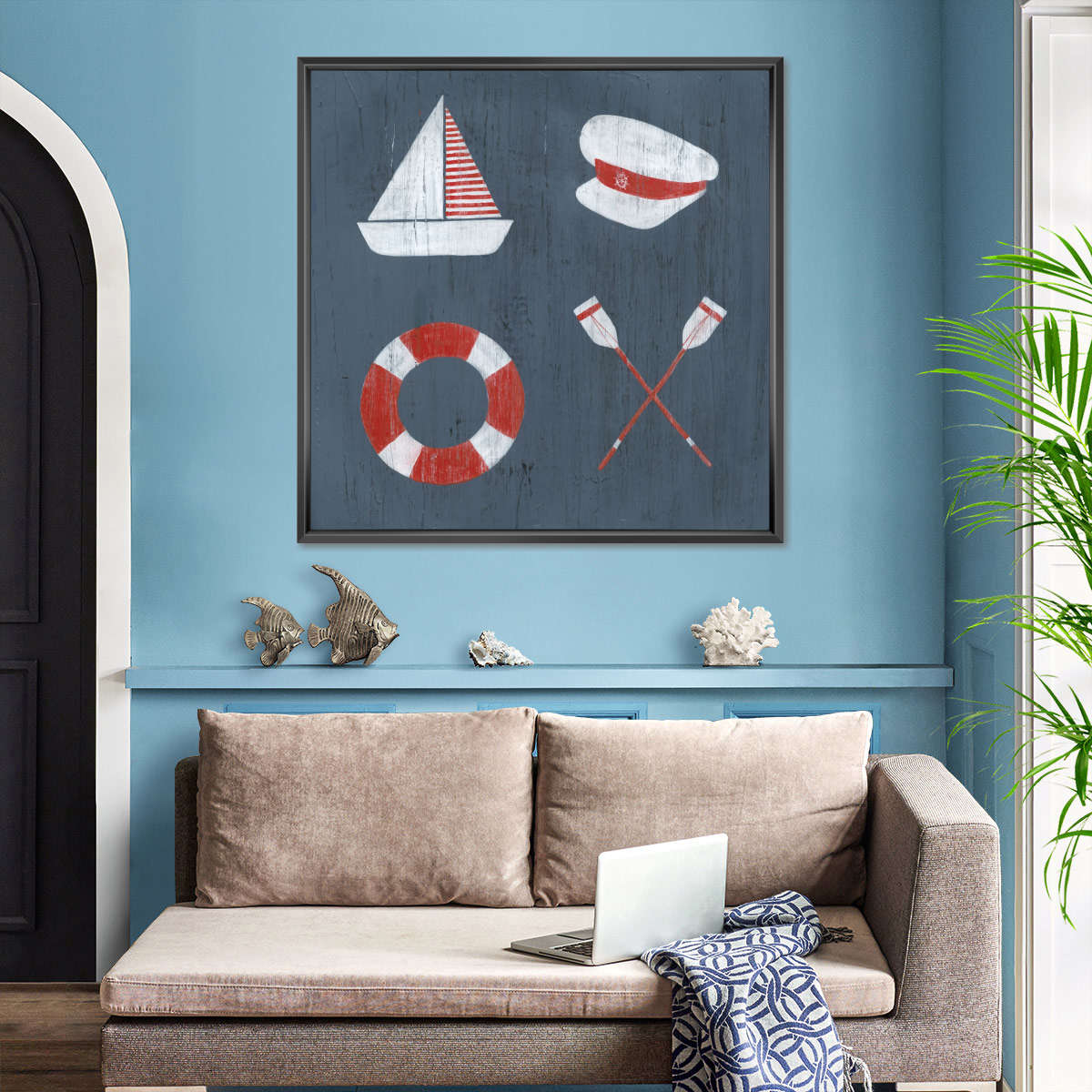 Nautical Quadrant II Wall Art - Image 5