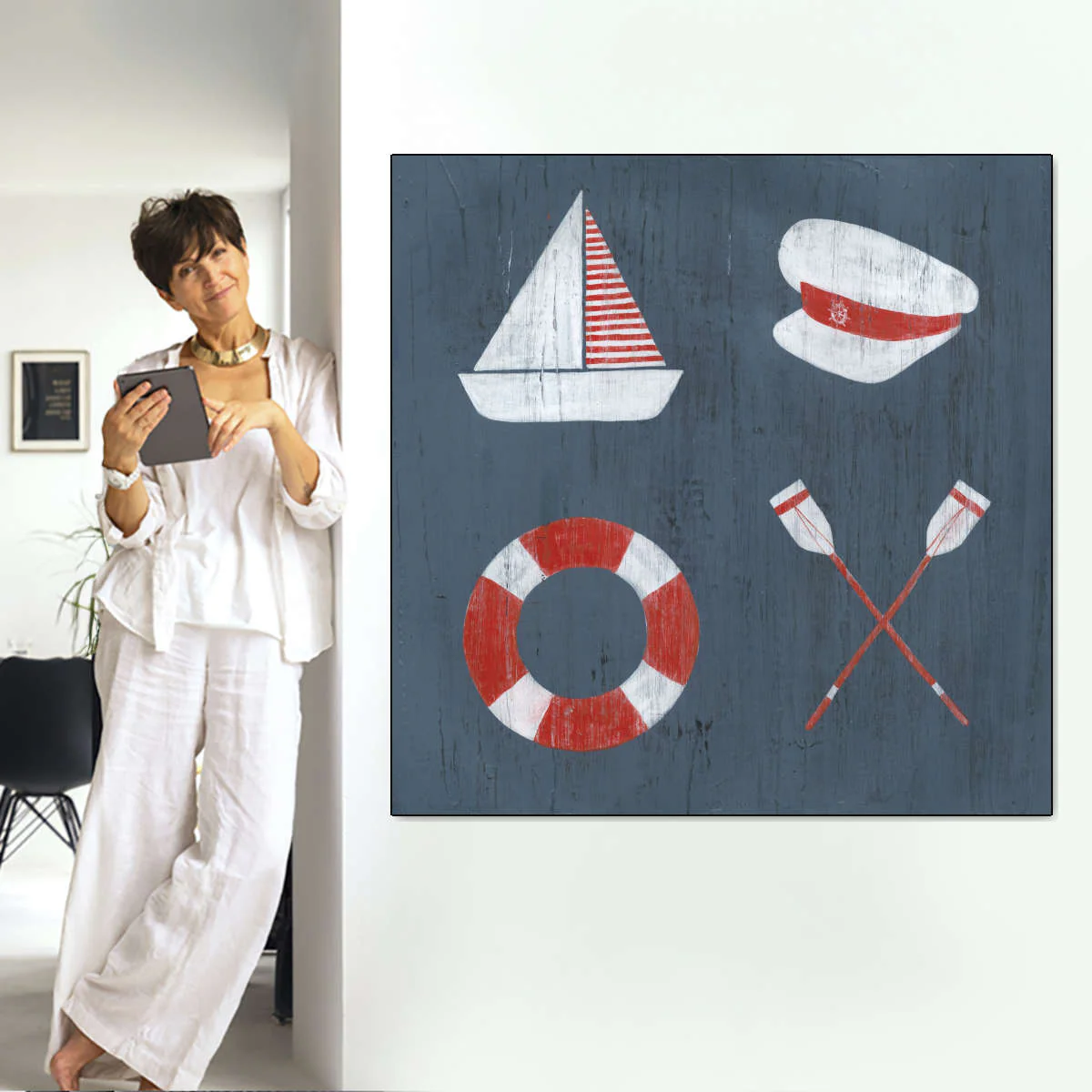 Nautical Quadrant II Wall Art - Image 7