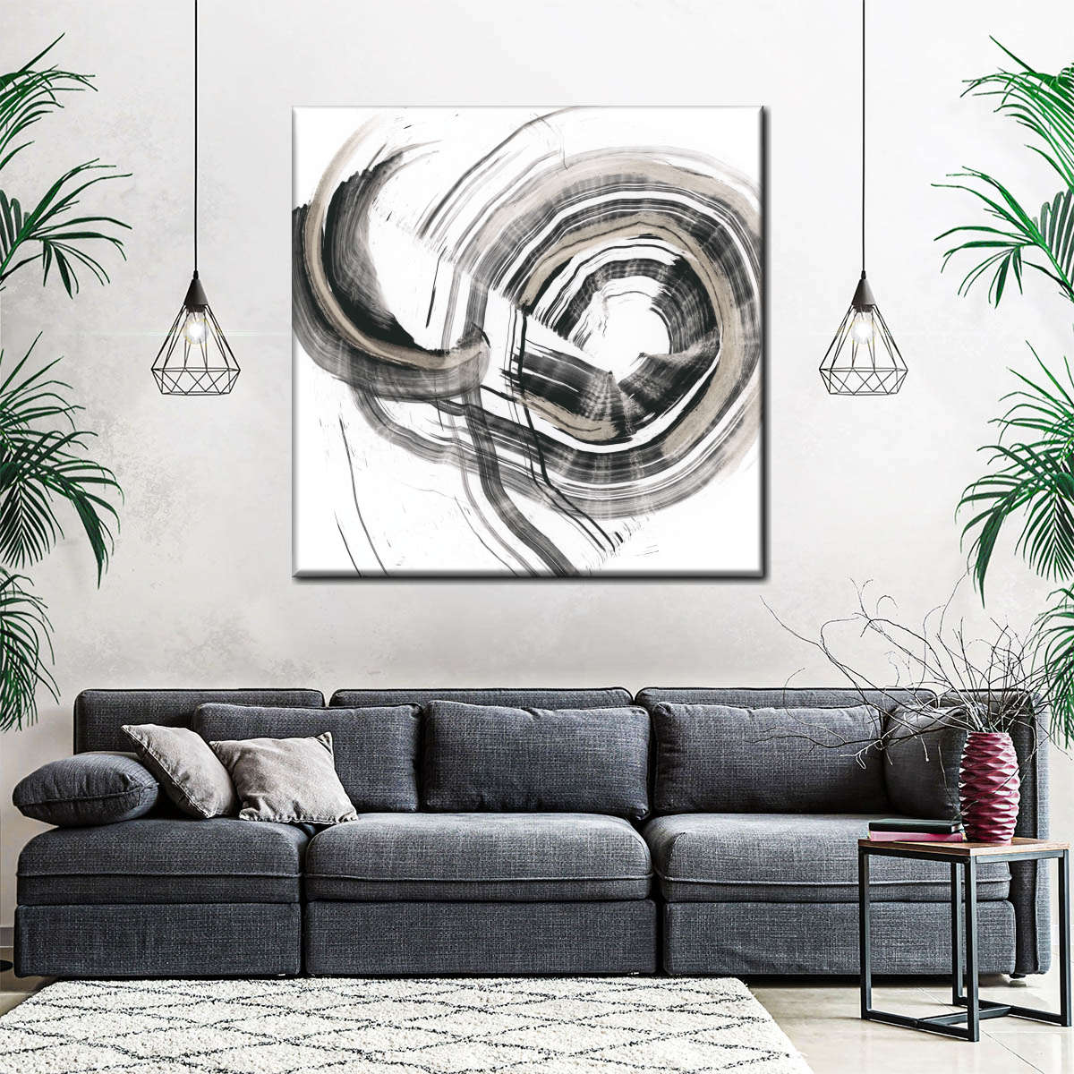 Neutral Circulation Wall Art - Image 3