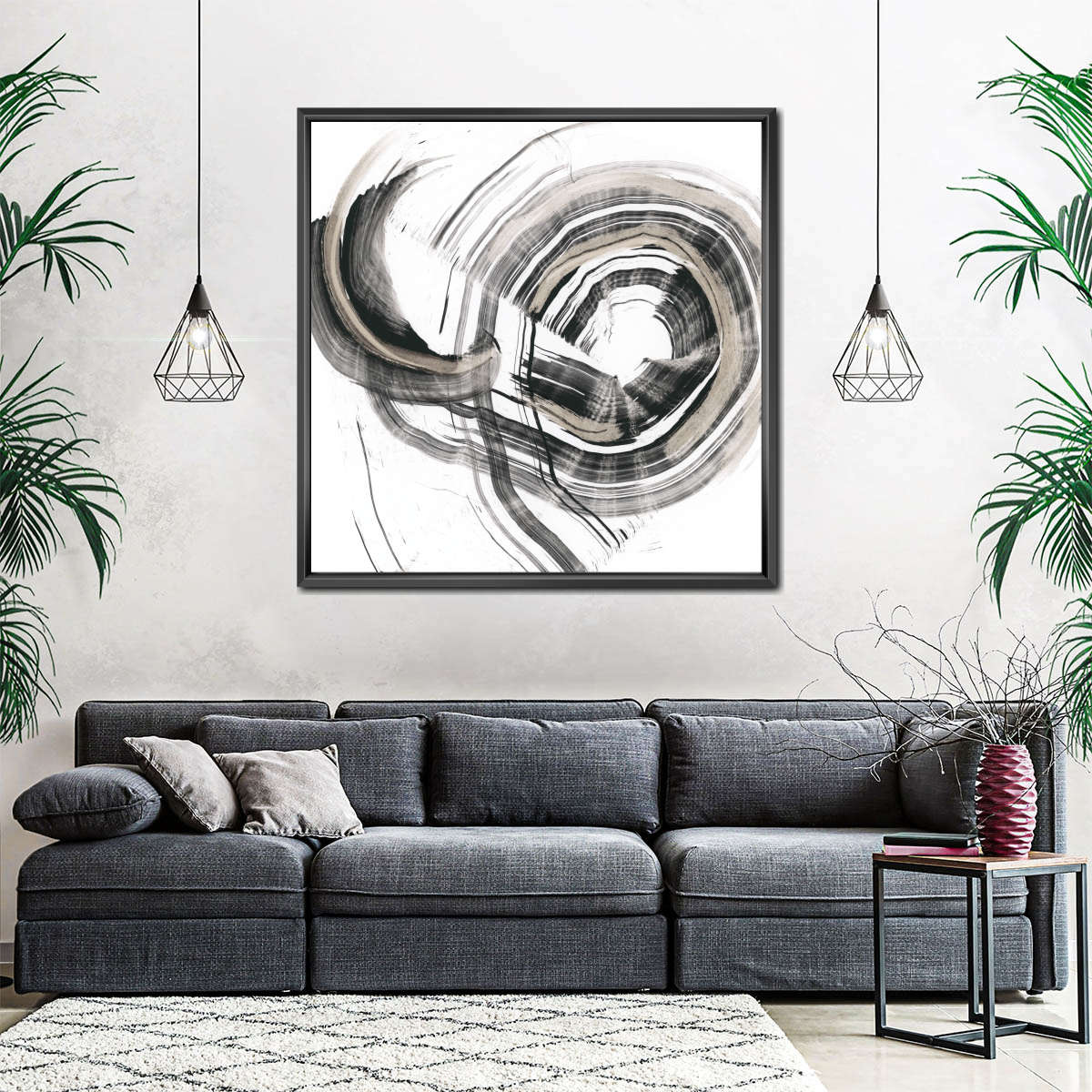 Neutral Circulation Wall Art - Image 5