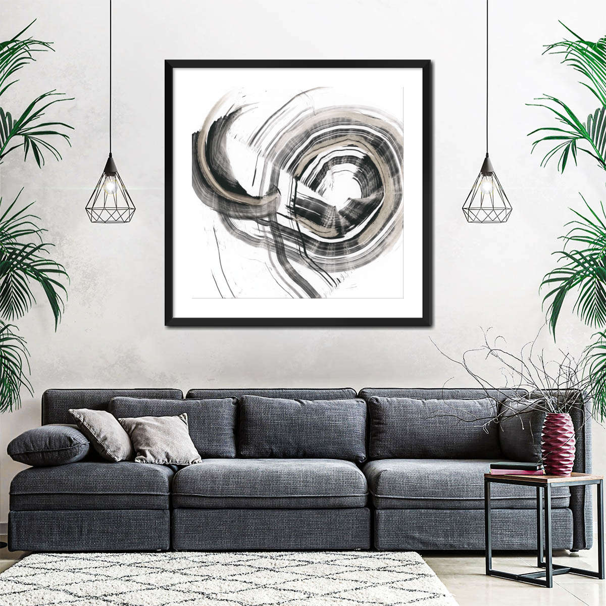 Neutral Circulation Wall Art - Image 6