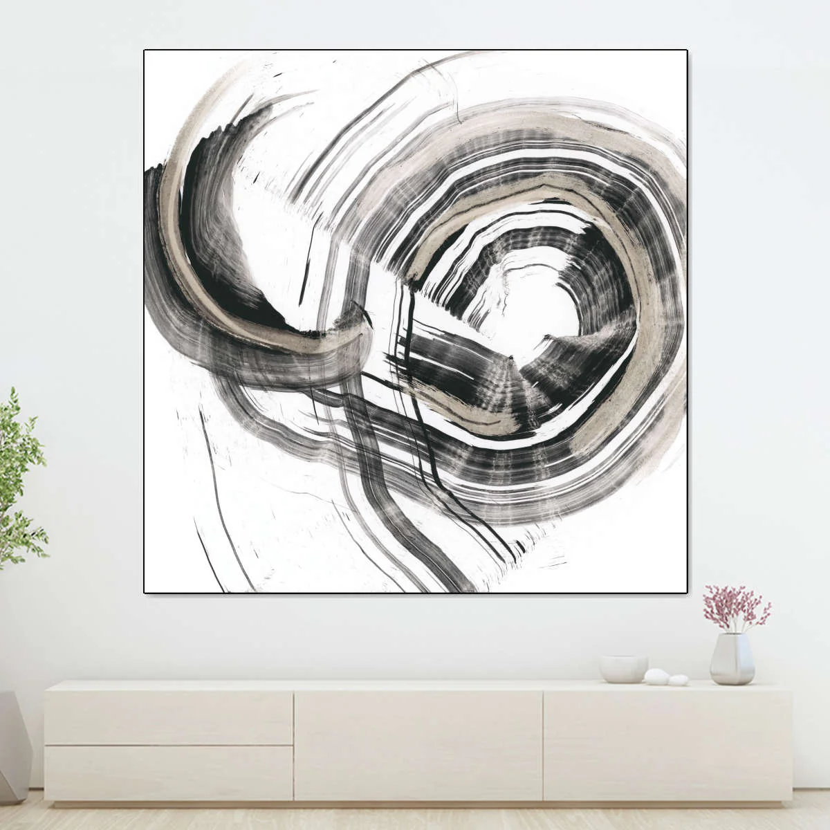 Neutral Circulation Wall Art - Image 7