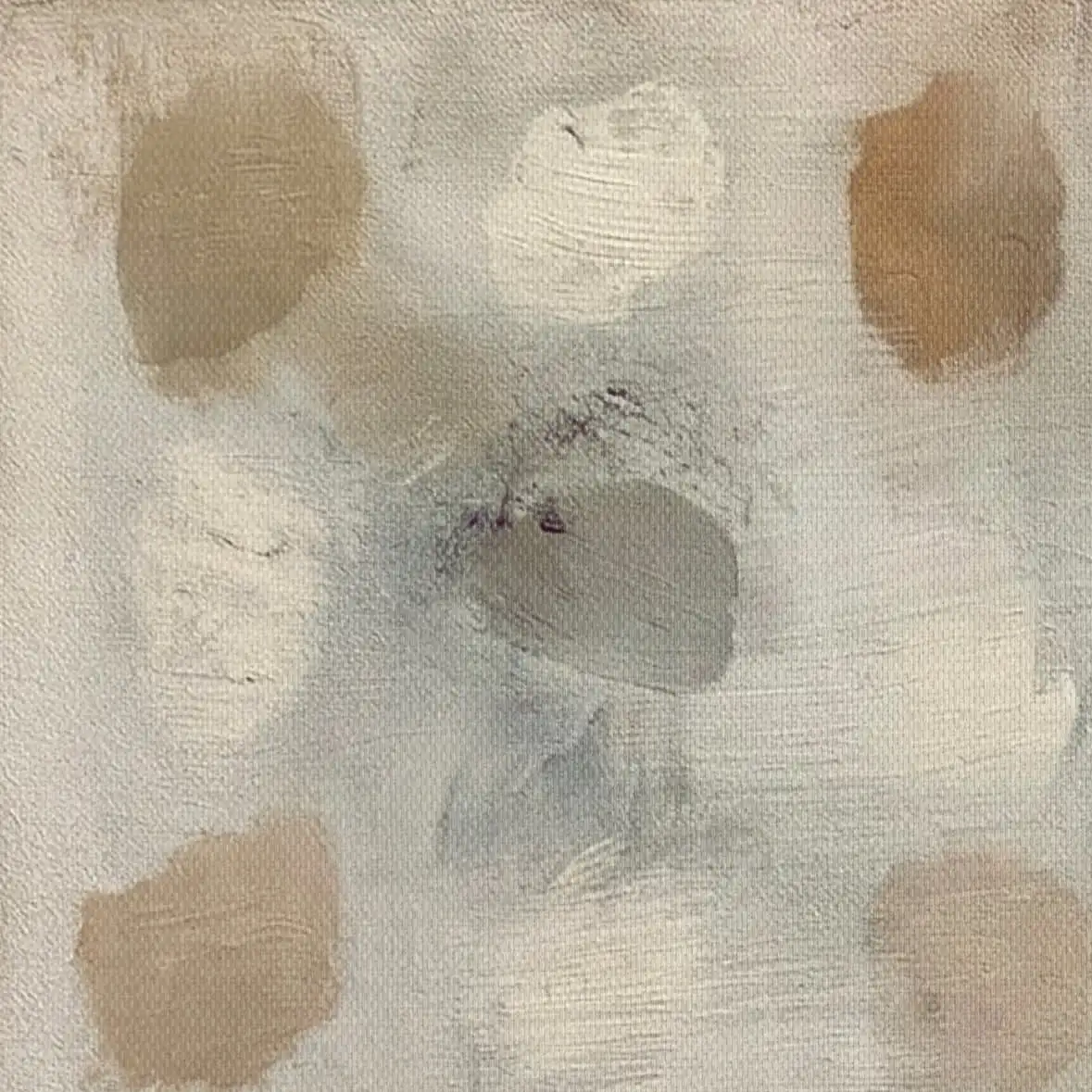 Neutral Dots on Canvas Wall Art - Image 14
