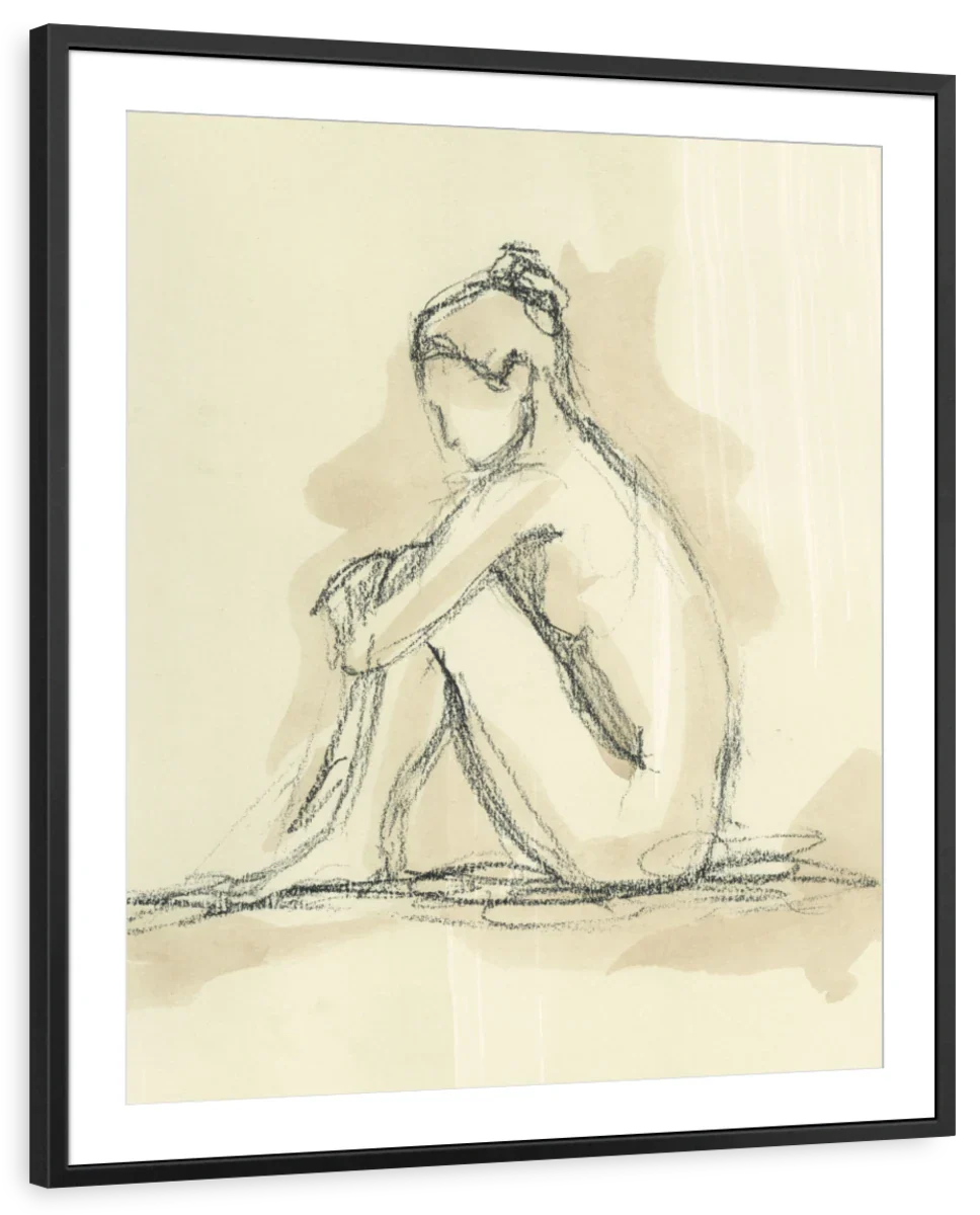 Neutral Figure Study III Wall Art - Image 7