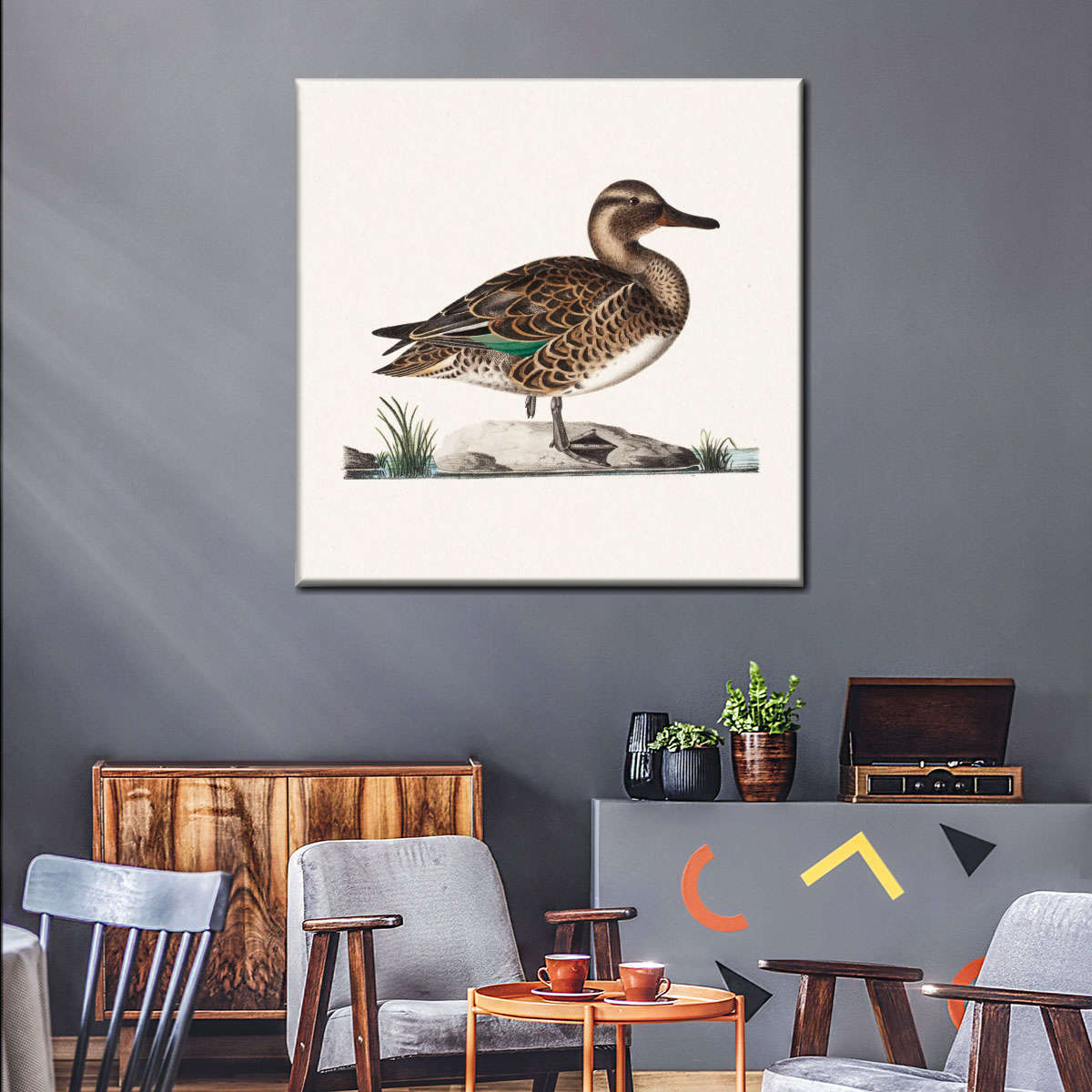 Old Teal Wall Art - Image 20