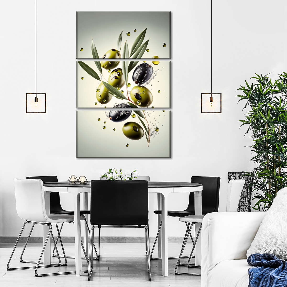Olive Symphony Wall Art - Image 4