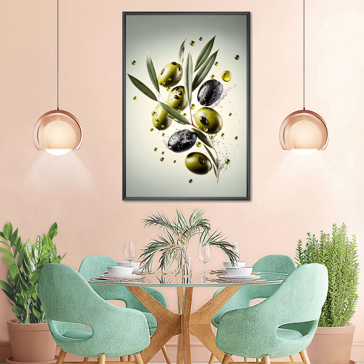 Olive Symphony Wall Art - Image 5