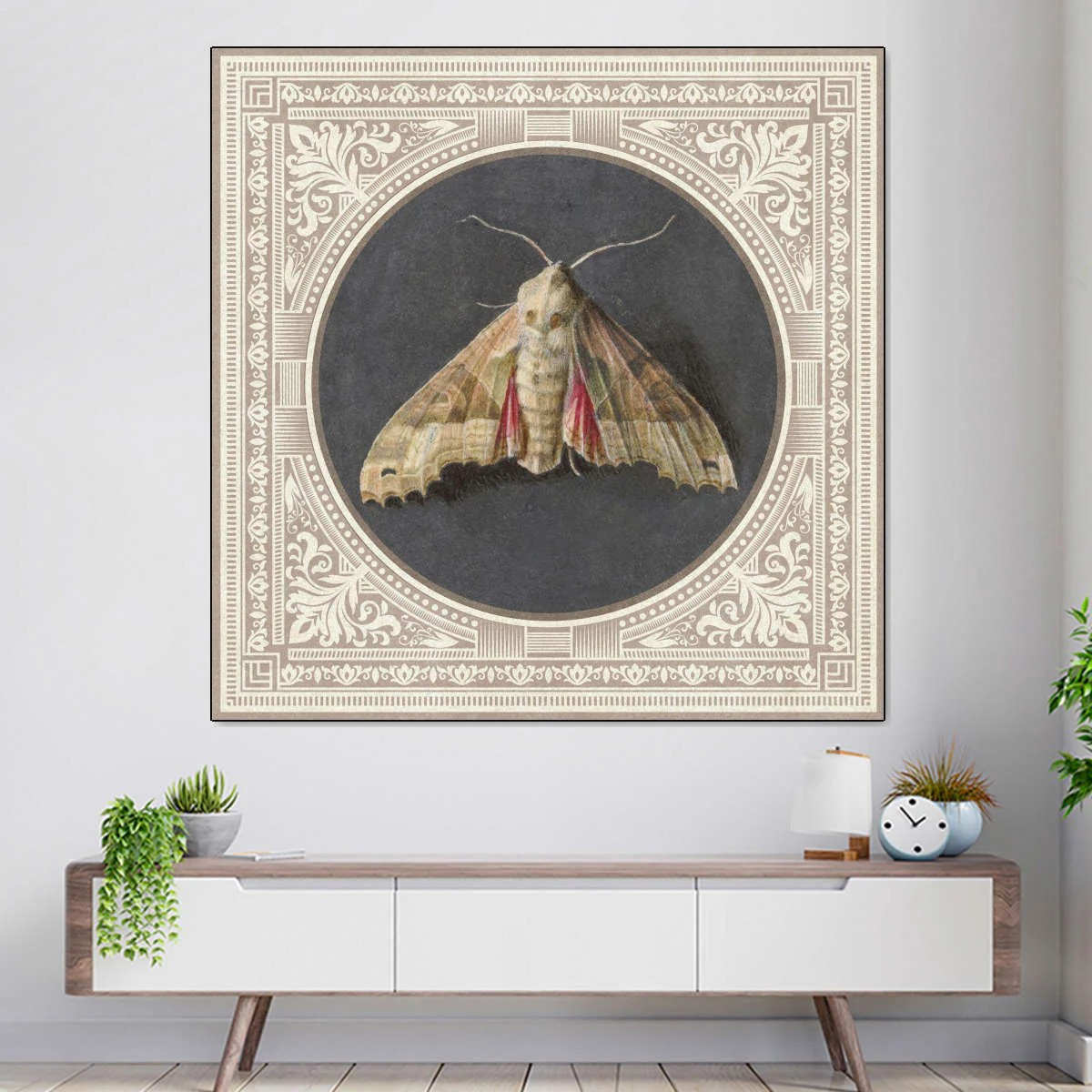 Owlet Moth Reinterpreted Wall Art - Image 7
