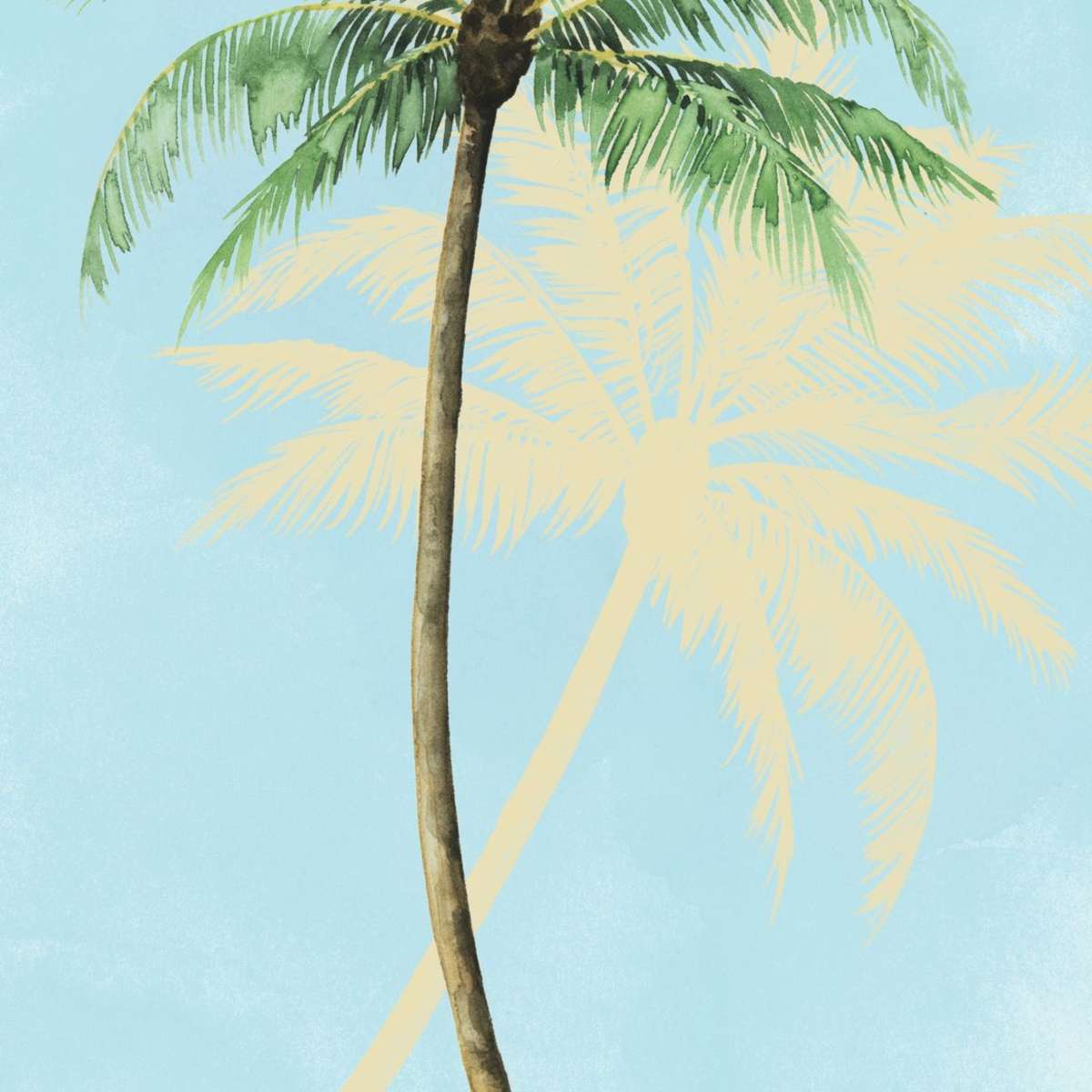 Paradise Palm Collection B Wall Art - Image 2