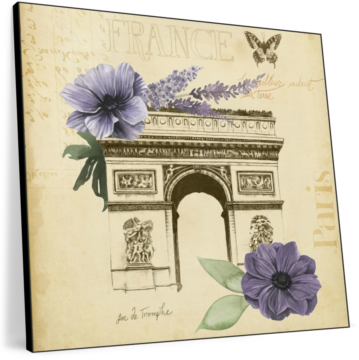 Paris Ephemera Collection A Wall Art - Image 11