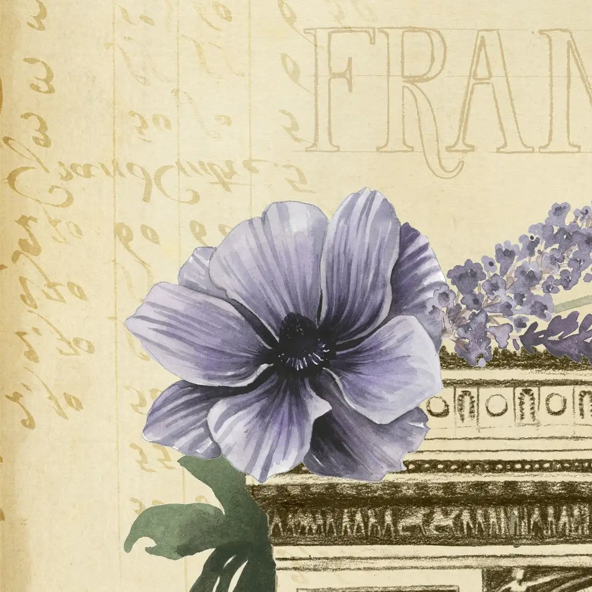 Paris Ephemera Collection A Wall Art - Image 14