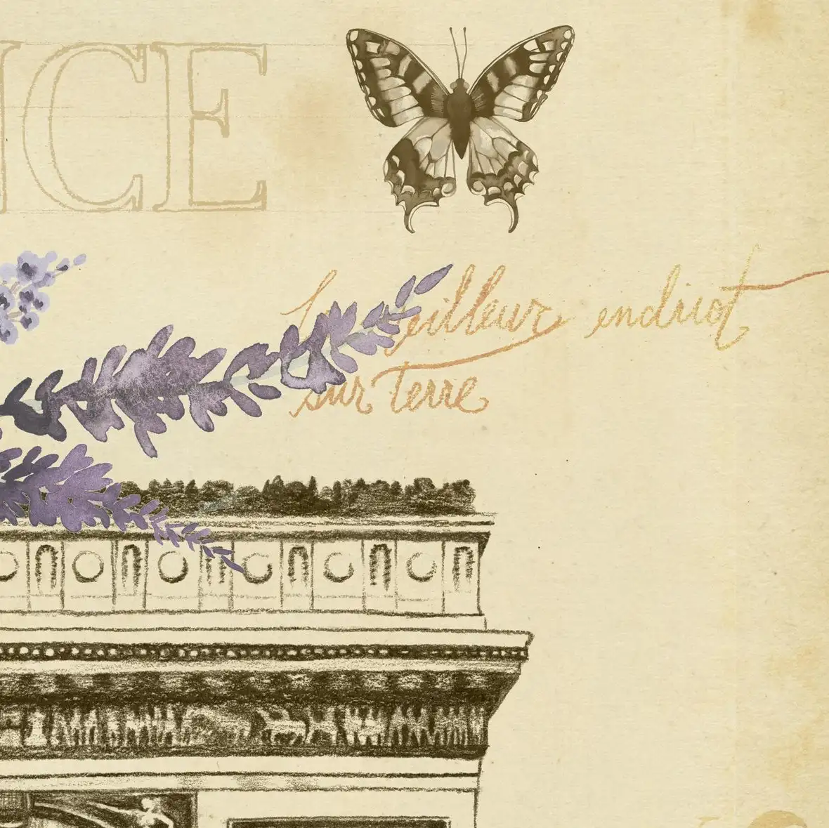 Paris Ephemera Collection A Wall Art - Image 16