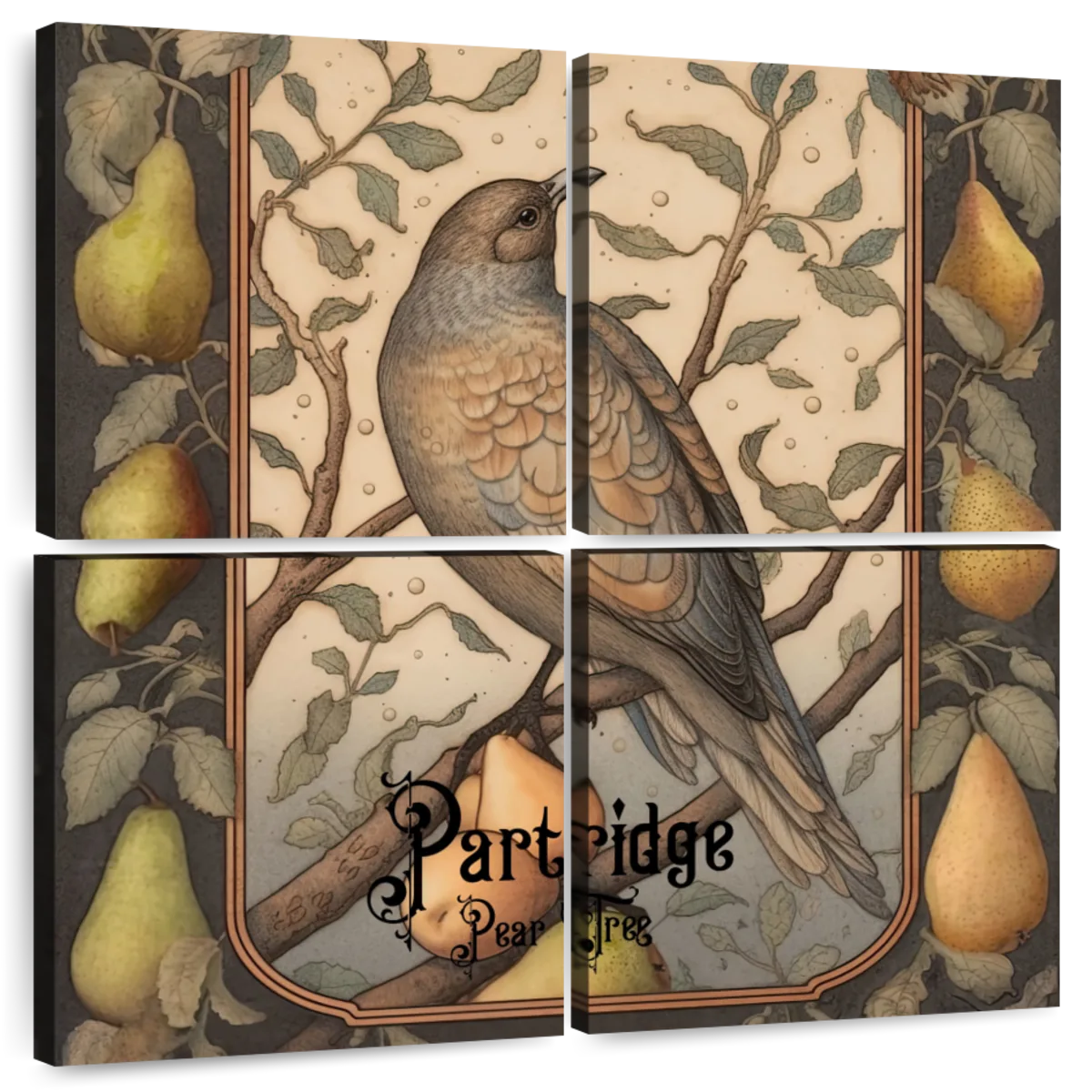 Partridge In A Pear Tree Wall Art - Image 8
