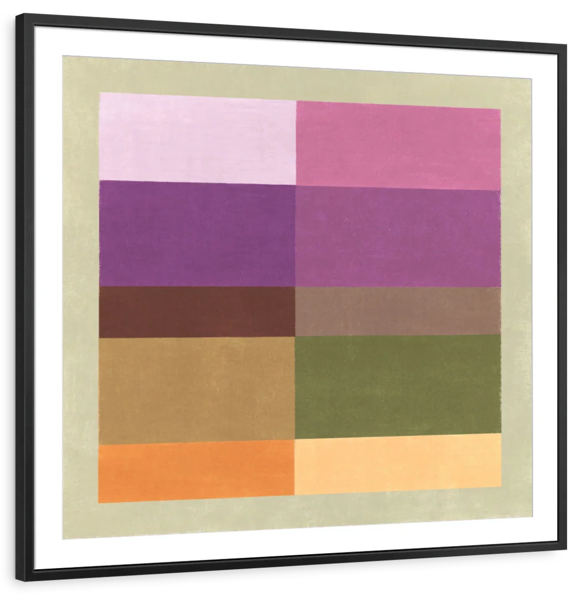 Pastel Block Abstract Wall Art - Image 10