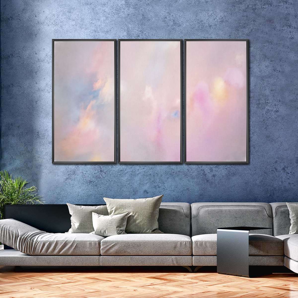 Pastel Cloud Abstract Wall Art - Image 8