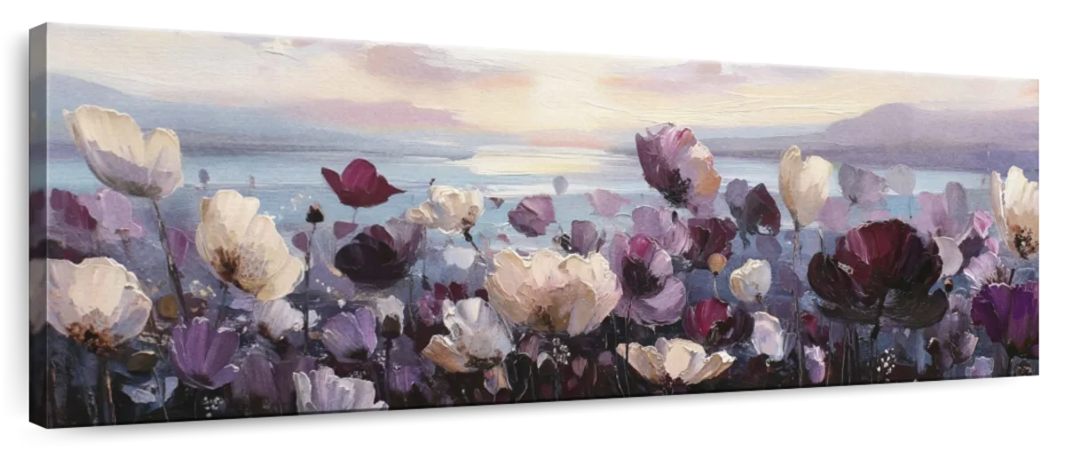 Pastel Dune Flowers Wall Art - Image 2