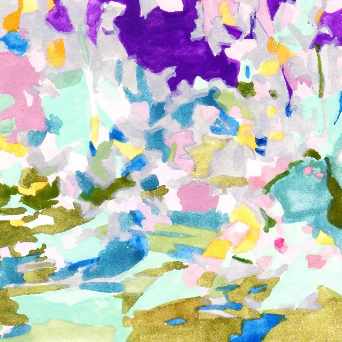Pastel Vortex II Wall Art - Image 12